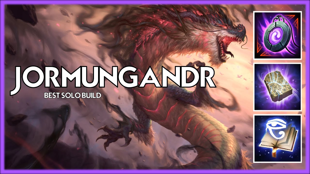 THIS NEW BUILD BREAKS JORMUNGANDR - Jorm Solo Ranked Conquest