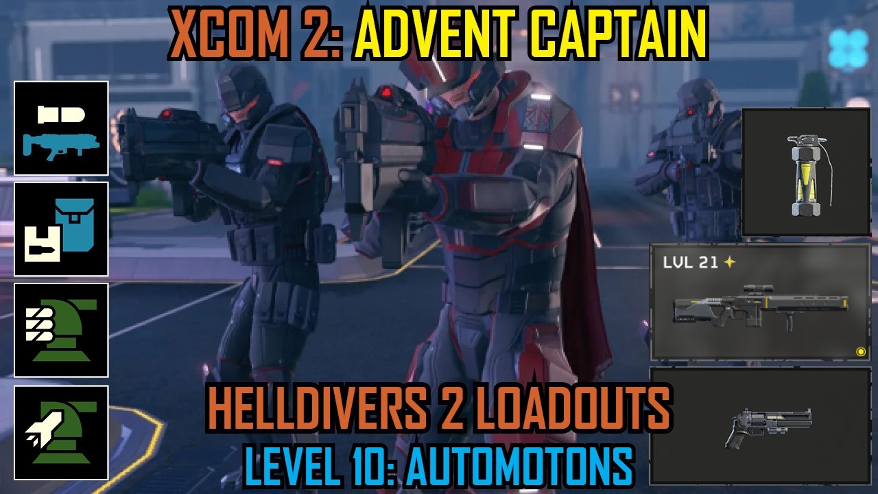 Advent Captain: Helldivers 2 Themed Loadout