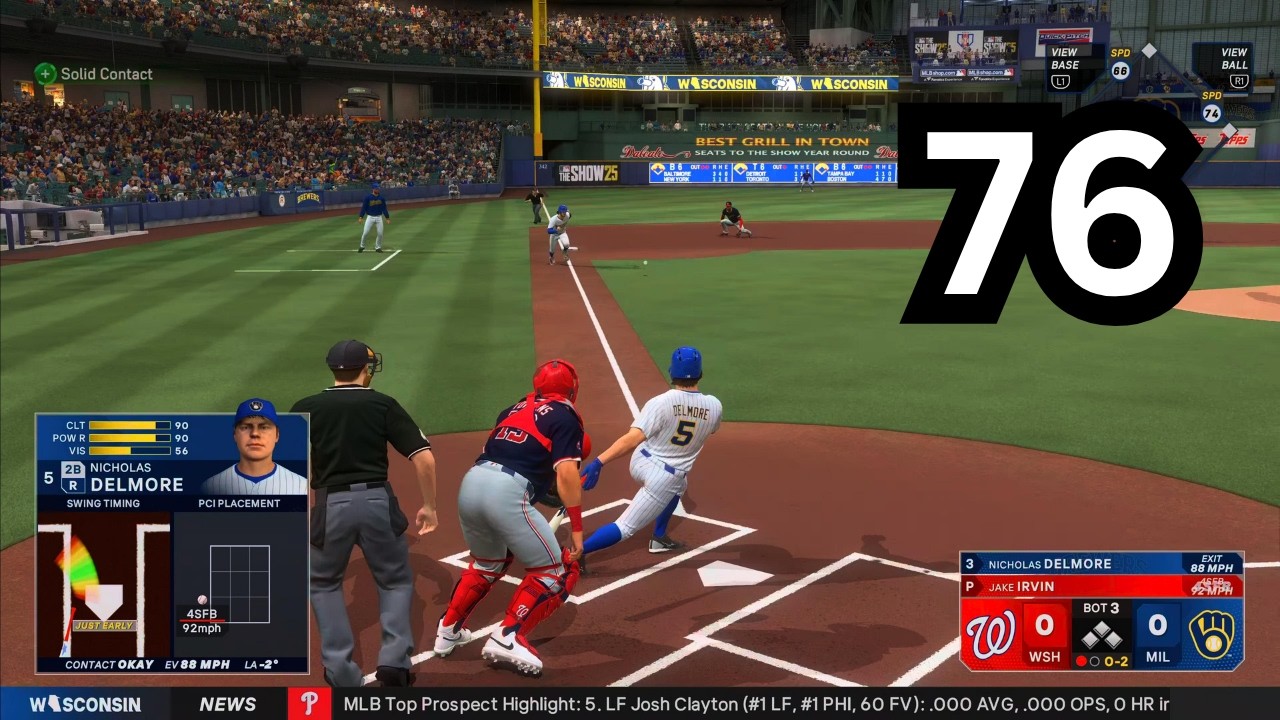 MLB 25 RTTS: Can The Dude Carry the Brewers?