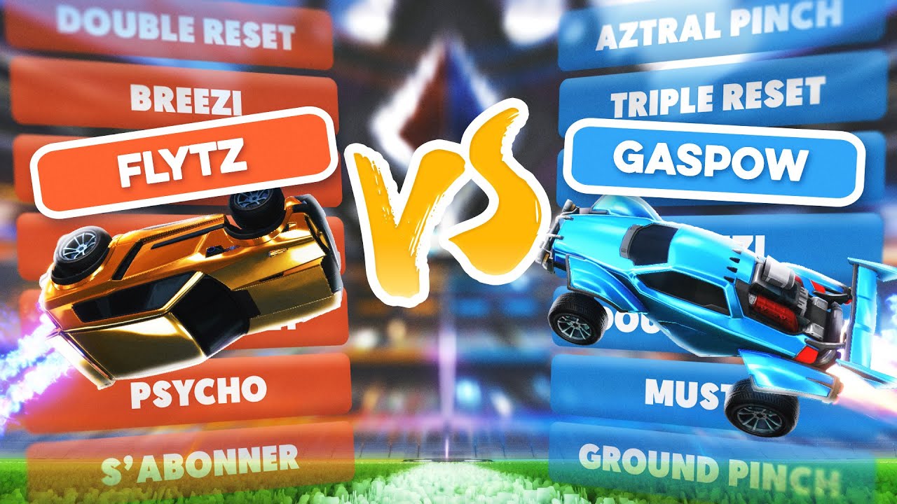 Deux FREESTYLERS s’affrontent en JEUX D’ARMES sur Rocket League (nouveau mode)