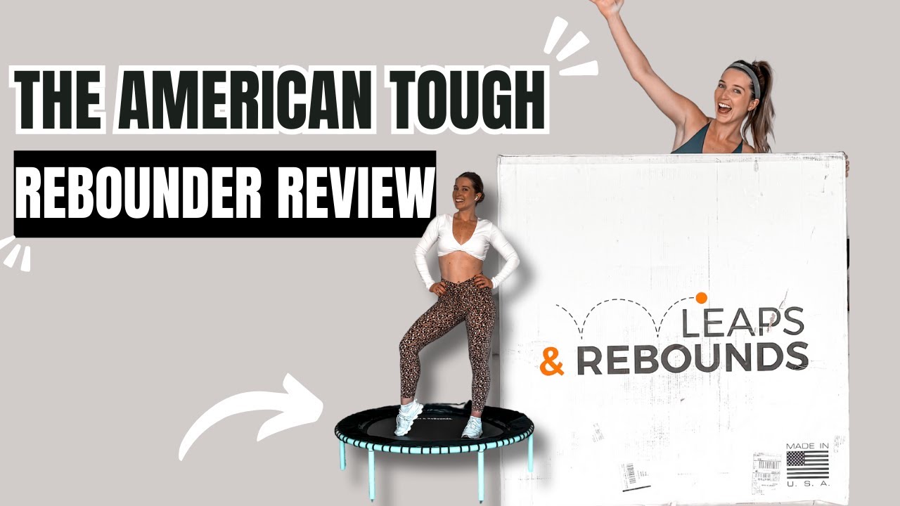Easy Assembly & Review of the American Tough Leaps and Rebounds Rebounder! 🏋️‍♀️