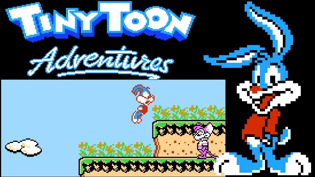 Tiny Toon Adventures (Famicom, 1991) – Full Game Session 🐰🥕📺