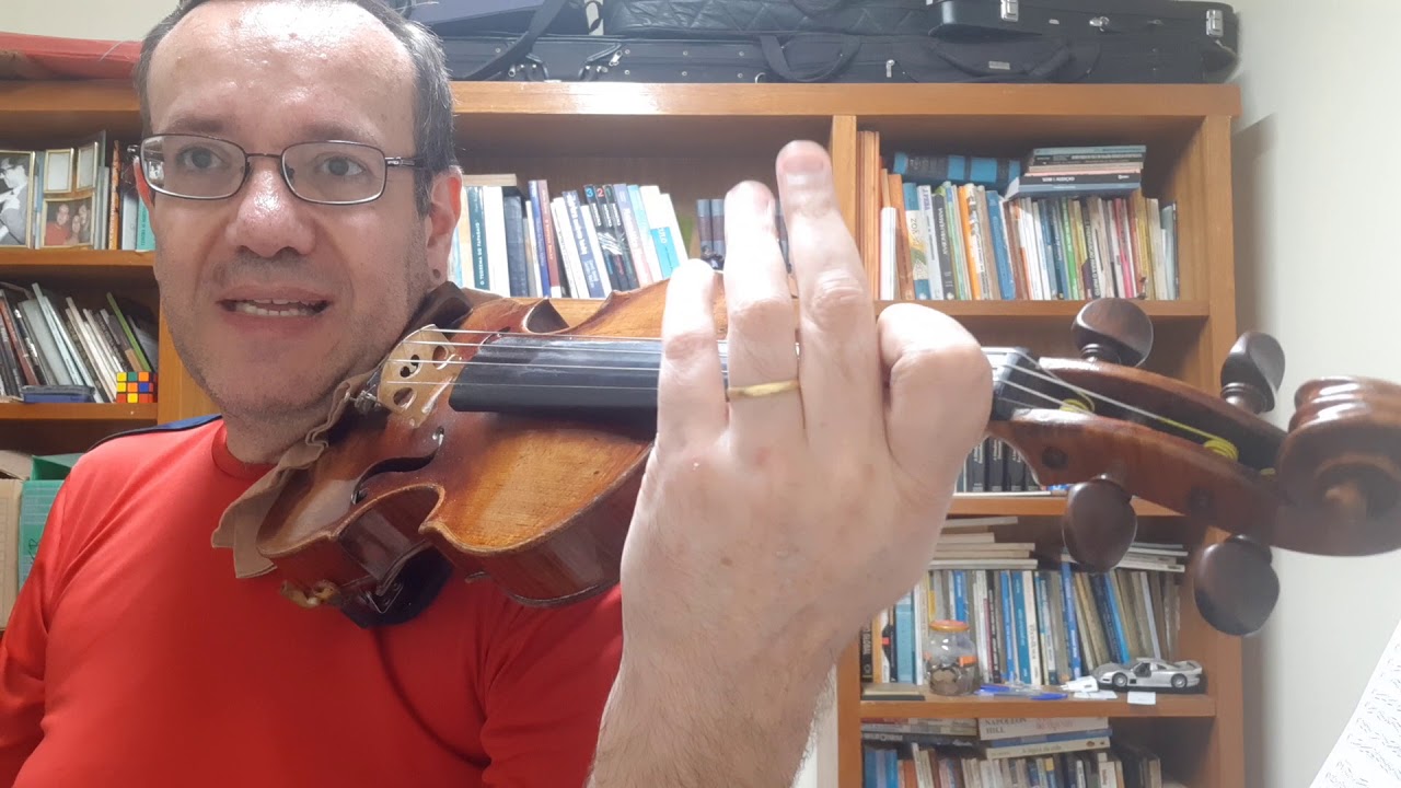 Hans Sitt - Estudo nº 2 do Op. 32, para violino - Tutorial