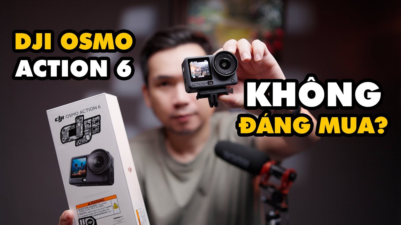 Review DJI OSMO ACTION 6 - Có thực sự đáng mua? TP STUDIO