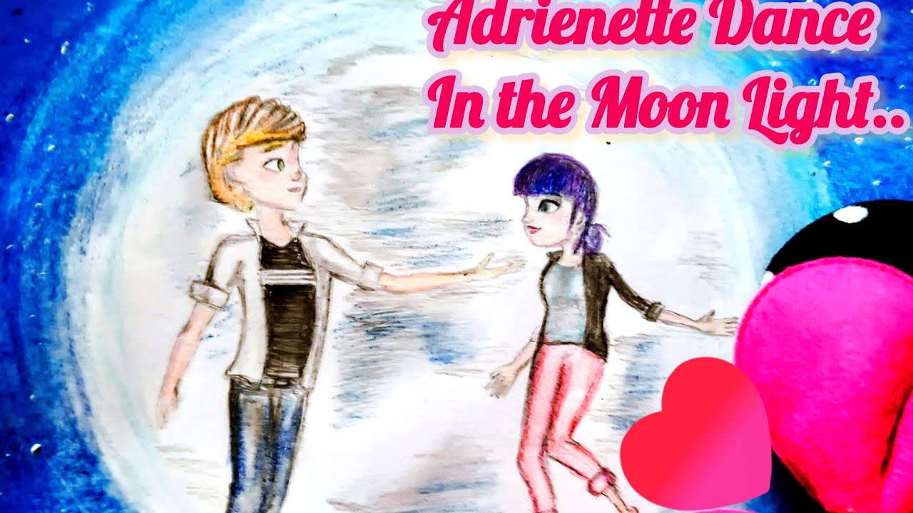 Valentine's Week Special💑🐞Miraculous Ladybug & Catnoir🐾-Marinette Loves Adrien 💕Step by Step Drawing