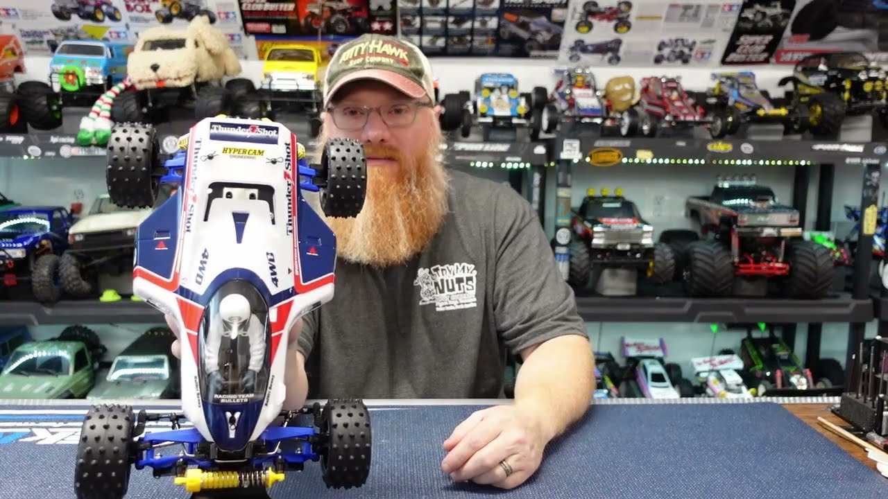 Tamiya Thunder Shot and a different Dragon buggy?