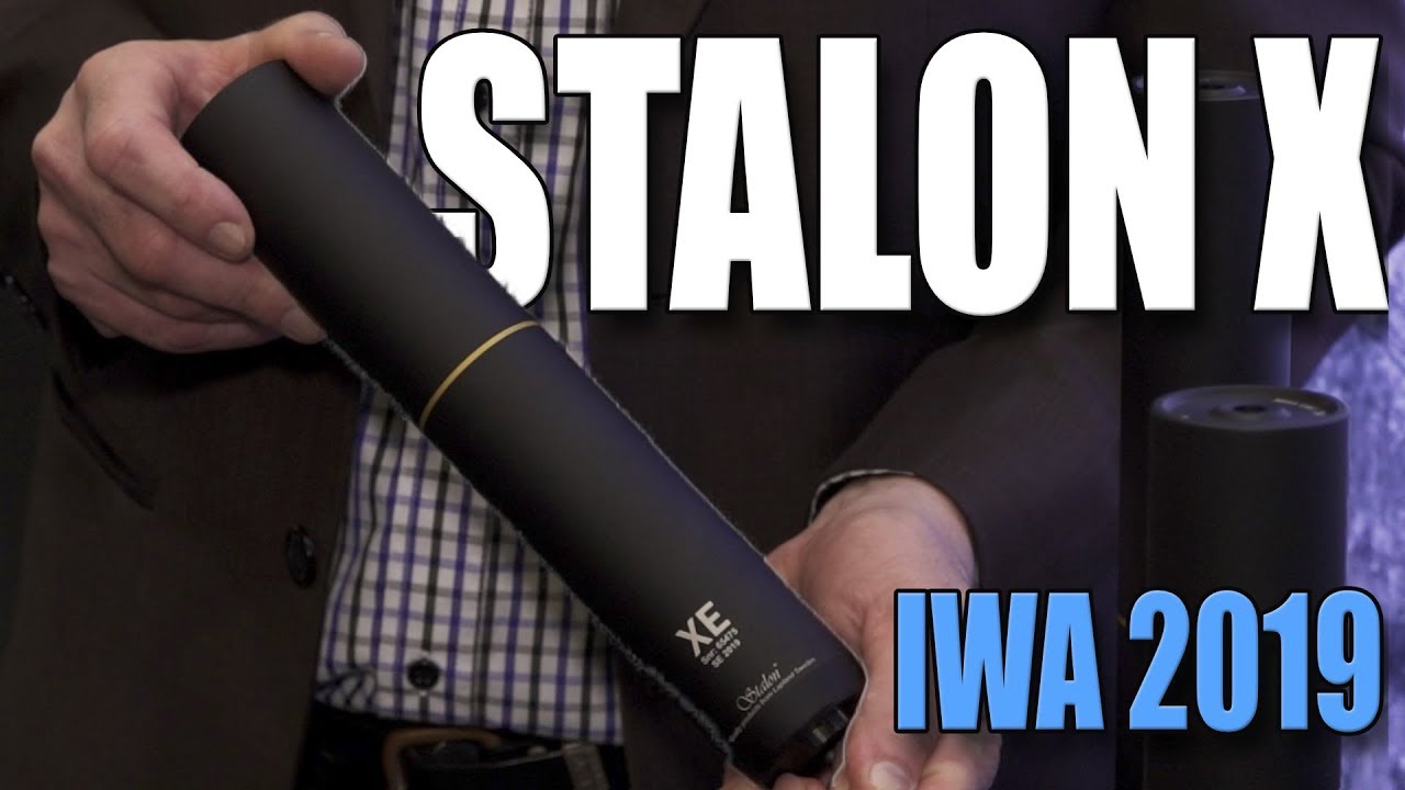 Новые глушители Stalon X и XE для охоты и стрельбы (IWA 2019)