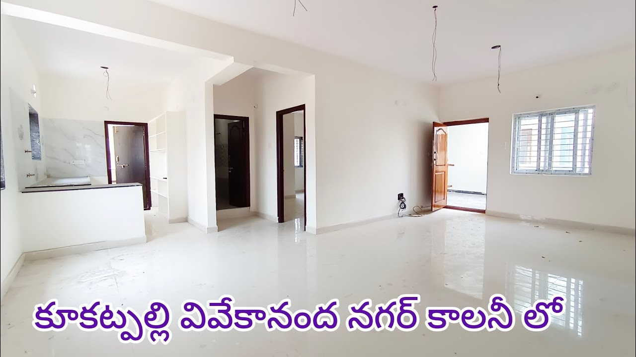 Brand New 2bhk & 3bhk Flats for sale in Kukatpally vivekanand nagar colony Hyderabad