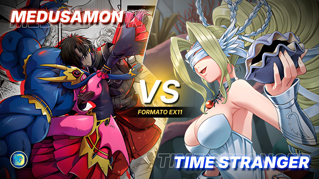 Medusamon vs Time Stranger | Partida Comentada EX11 | Digimon Card Game