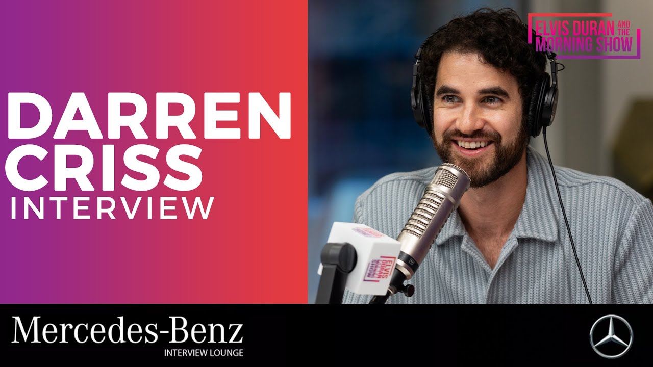 Darren Criss On Elsie Fest 2024, Broadway's 'Maybe Happy Ending' + More | Elvis Duran Show