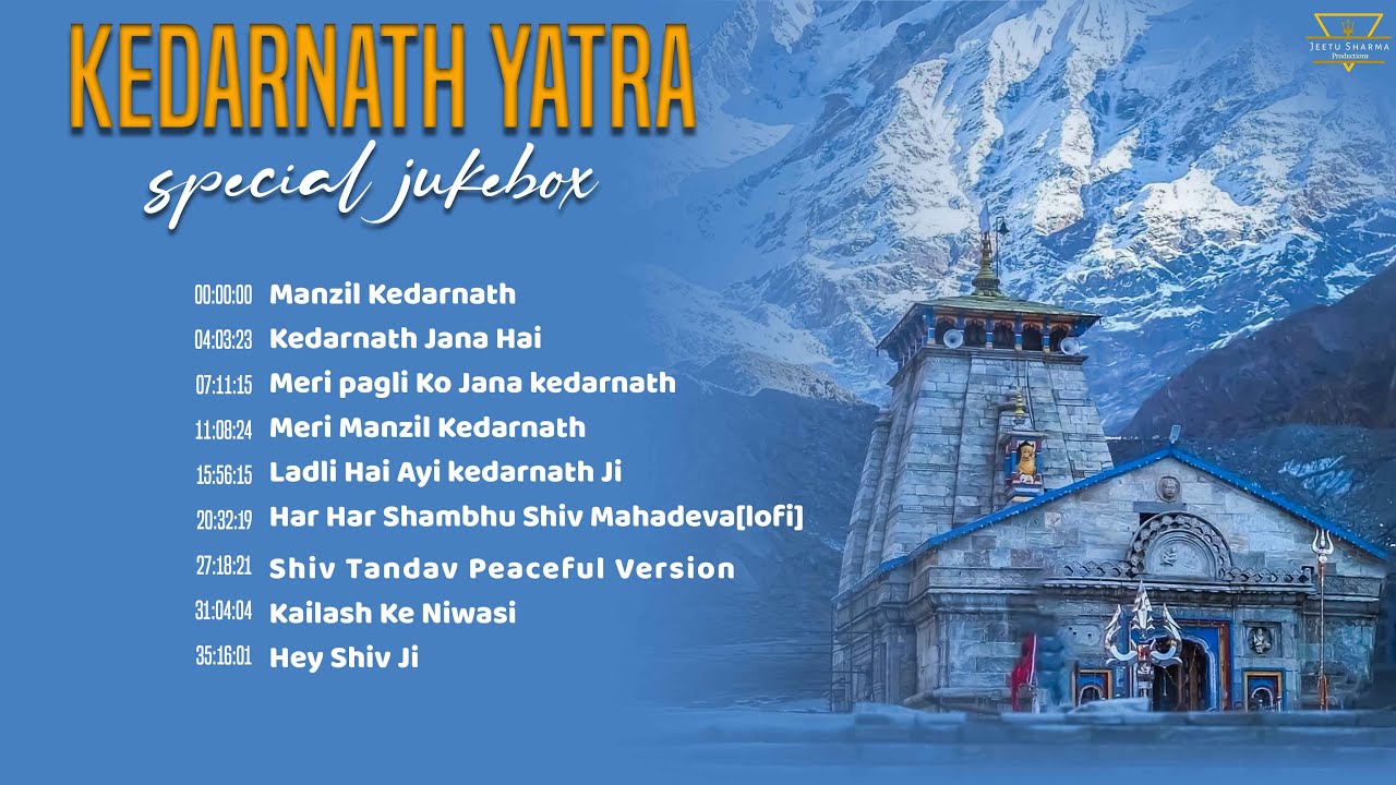 Top Kedarnath Yatra Bhajan Special Jukebox | Best Of Kedarnath Song of Bholenath By Jeetu Sharma