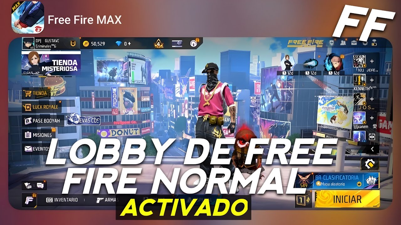 COMO PONER FREE FIRE MAX COMO FREE FIRE NORMAL