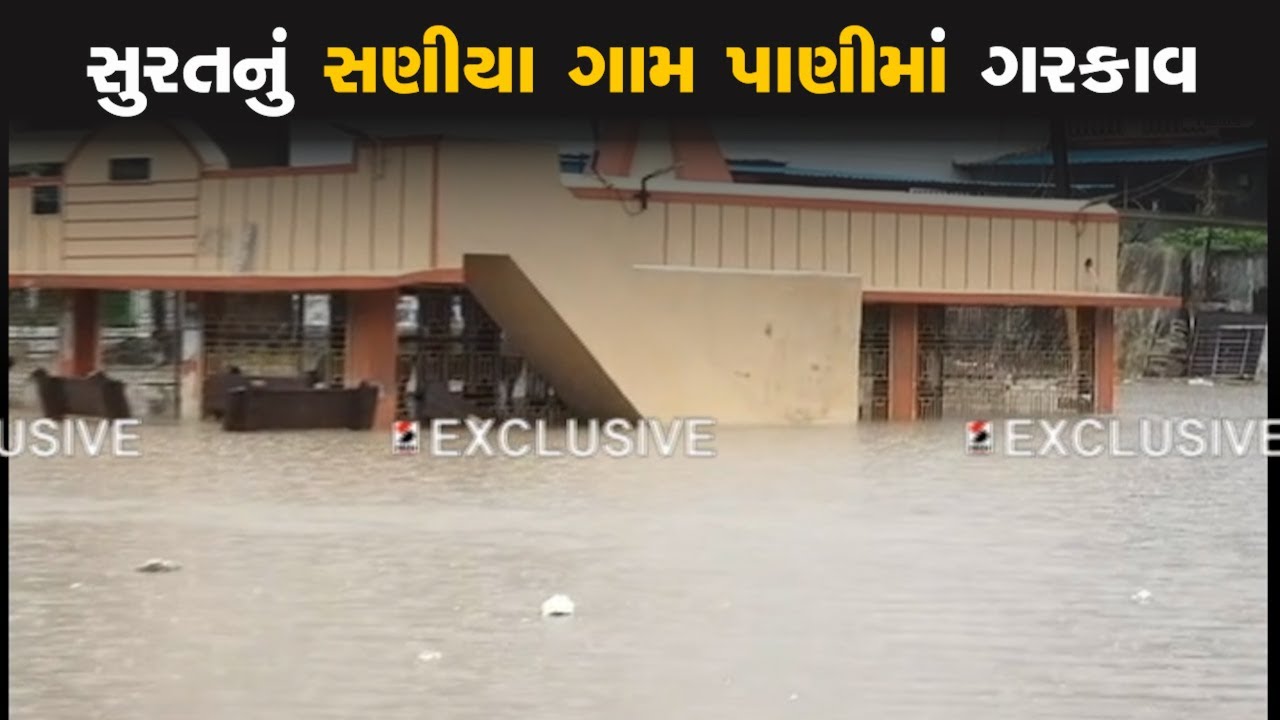 Surat Heavy Rain : સુરતનું સણીયા ગામ પાણીમાં ગરકાવ | Monsoon In Gujarat | Heavy Rain | Rain Forecast