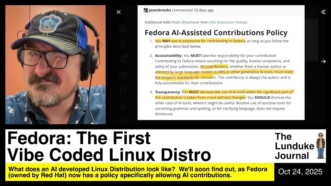 Fedora: первый дистрибутив Linux, написанный на Vibe
