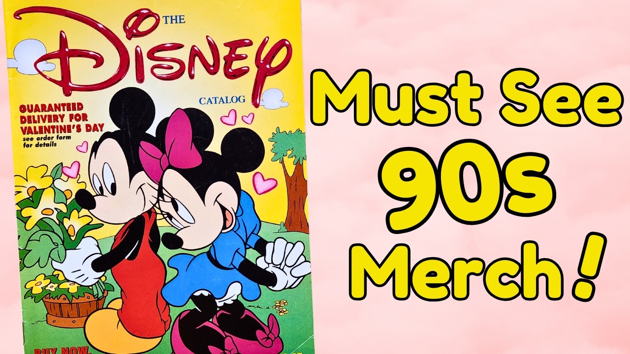 Exploring 90s Era Disney Merch | The Disney Catalog Spring 1997 | Flip Through No Commentary