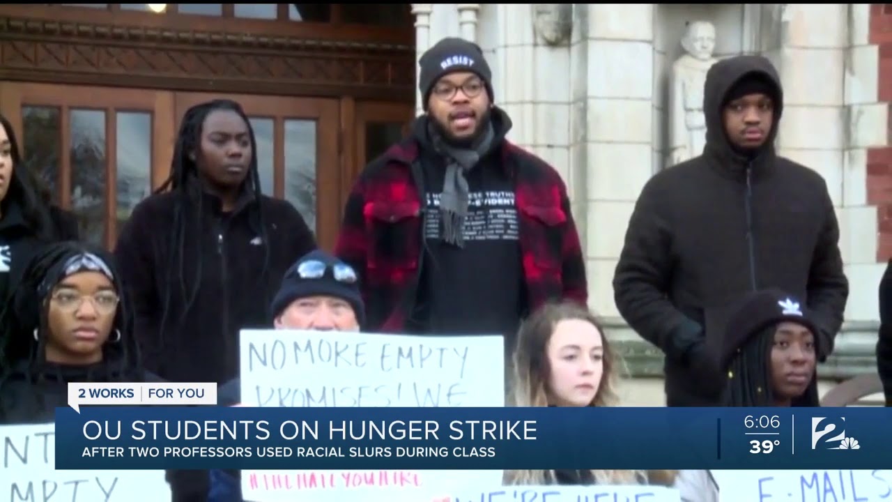 OU Students On Hunger Strike After Two Professors Used Racial Slurs During Class
