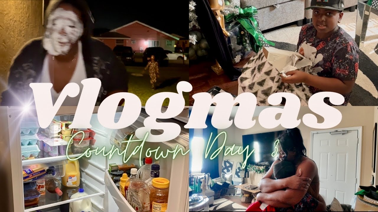 Christmas Party • He Think I’m Rich • Leaving For The Holidays • Deep Cleaning • Groceries Haul • 