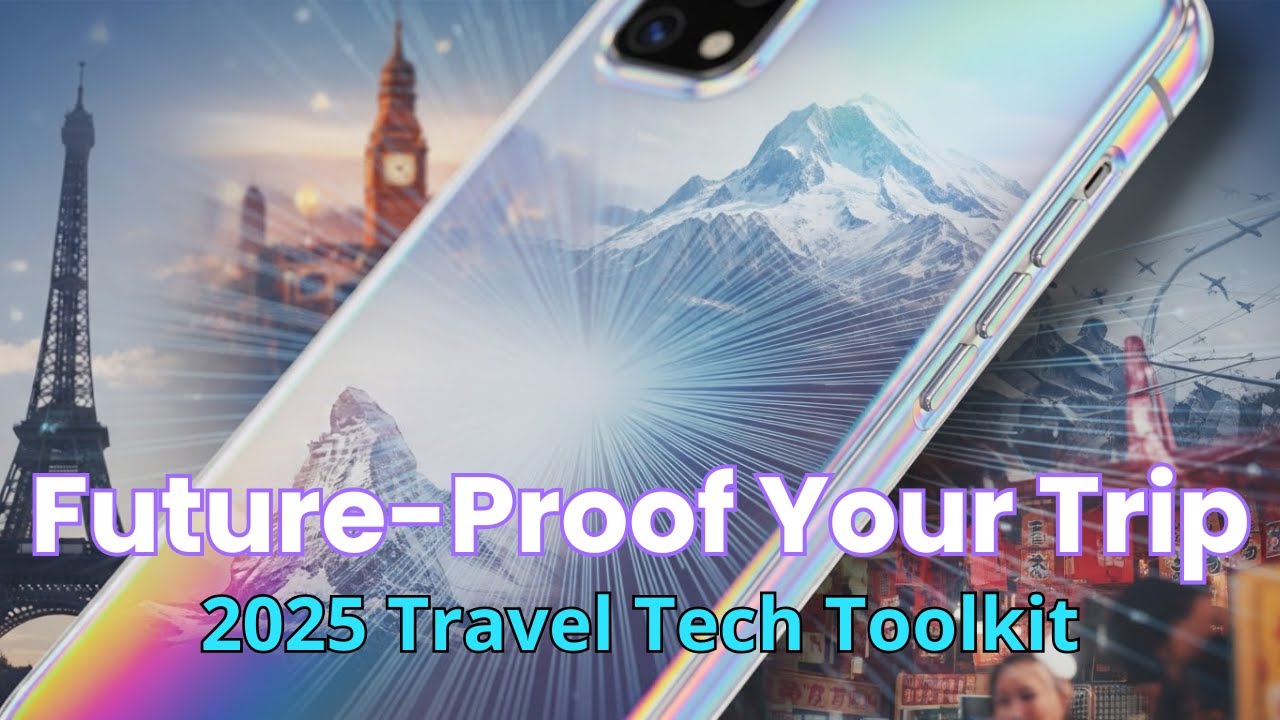 Future-Proof Your Trip: The 2025 Pre-Travel Tech Toolkit You NEED! @WanderUp-J