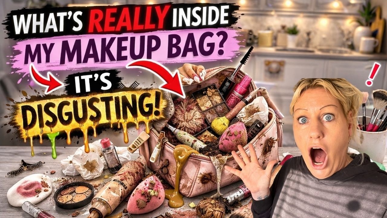 What’s REALLY Inside My Makeup Bag… It’s DISGUSTING!