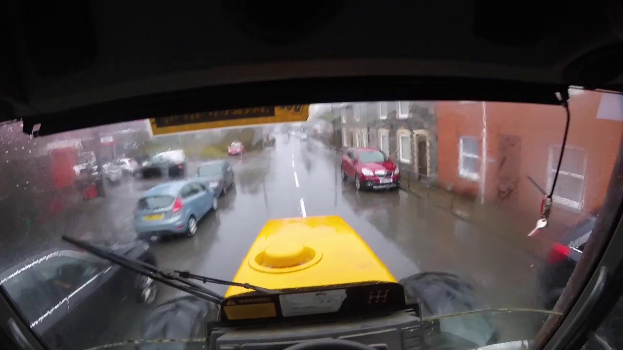 JCB FASTRAC road trip fetching steel go pro