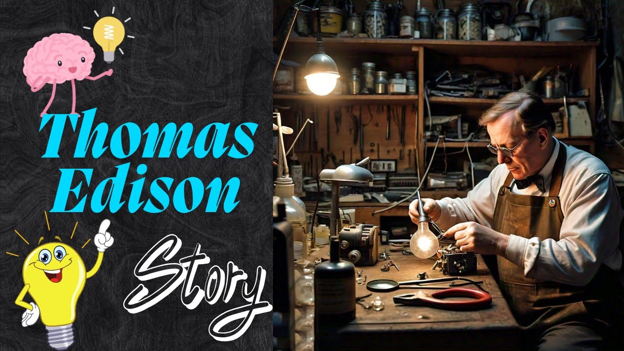 Thomas Edison | The Man Who Lit Up the World with His Inventions