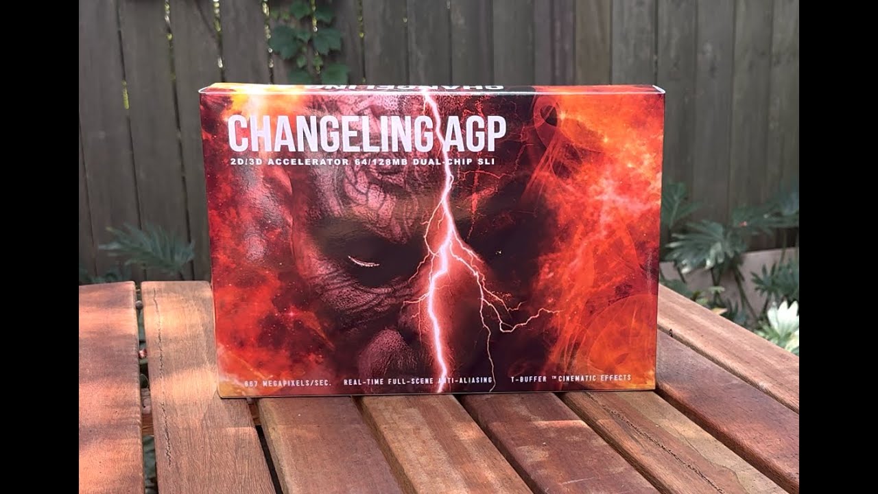 Распаковка и обзор 3dfx Voodoo 5 Changeling AGP