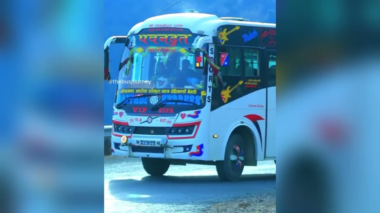 Pawandoot Yatayat VIP Sofa Deluxe| Baitadi to Mahendranagar | Deluxe Bus| TBJ