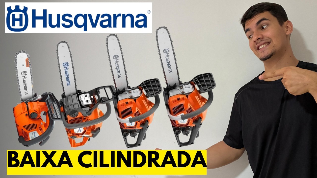 Qual melhor Motosserra HUSQVARNA (35 a 40cc) Para Comprar em 2026? Husqvarna 120, 125, Mark II, T435