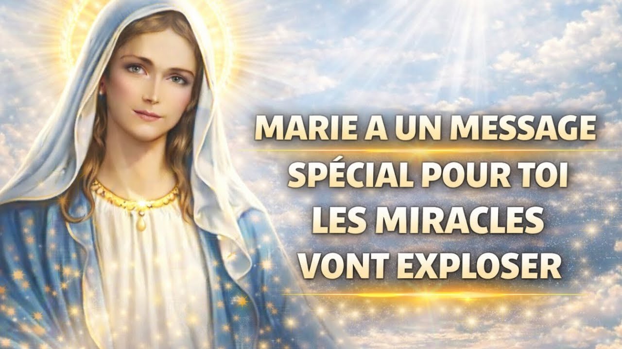 💌 MARIE TRANSMET CE MESSAGE : RÉPOND LUI ET REGARDE LE MIRACLE SE PRODUIRE SOUS TES YEUX 🙏