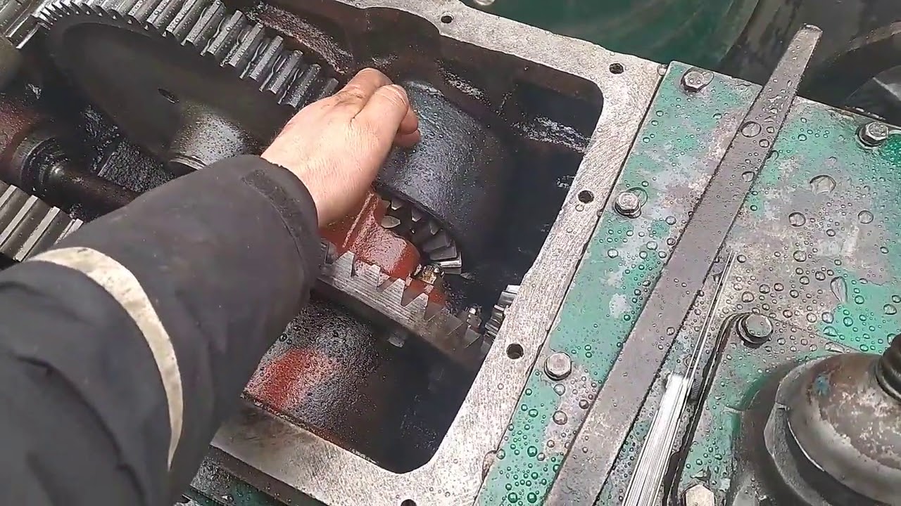 Регуліровка планітарной пари ЮМЗ