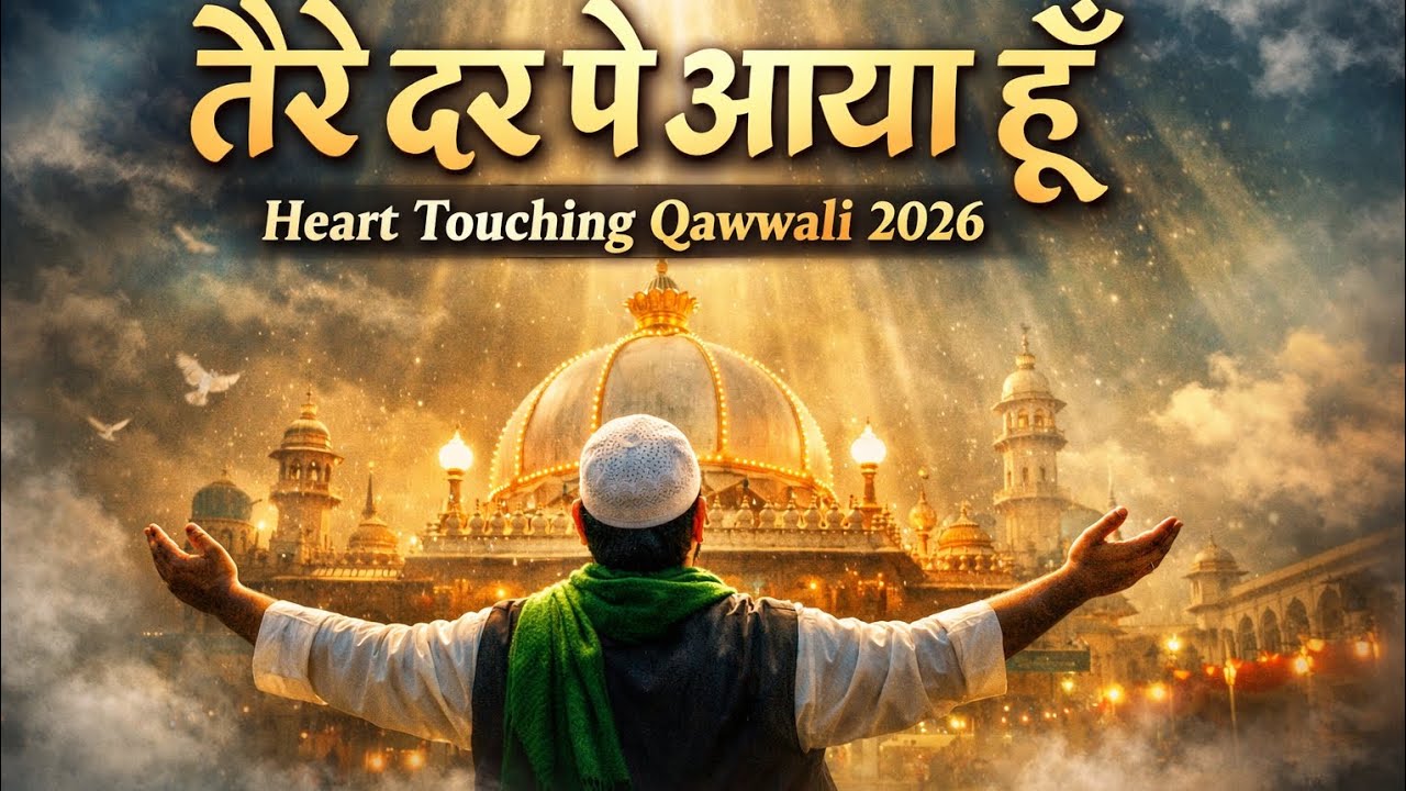 🆕 Qwali🌹 2026_Khwaja Garib Nawaz kavvali Ajmer तैरे दर पे आया हूं खाजा#viral#trendingvideo 