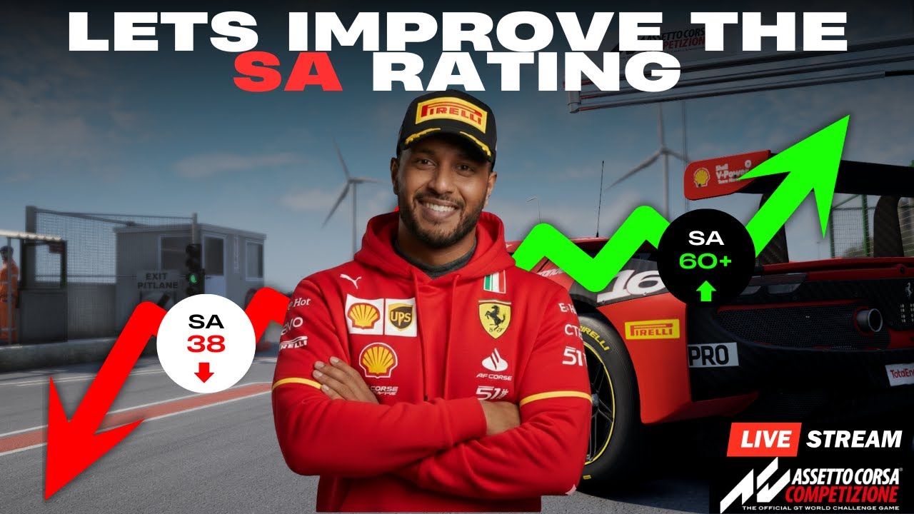 I'm SERIOUS! IMPROVING THE SA RATING ACC 🔃💡🤡#wec #assettocorsacompetizione #endurancerace #WEC #live