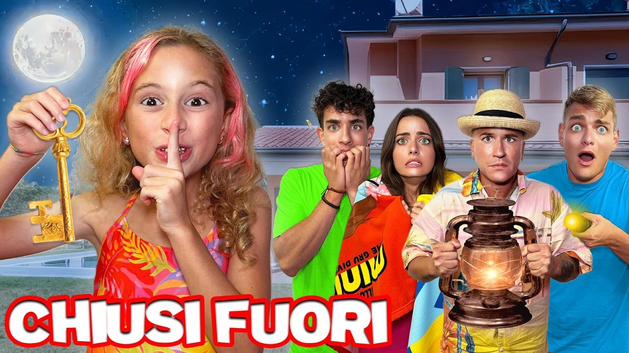 SIAMO RIMASTI CHIUSI FUORI CASA ALLE 3 DI NOTTE CON GIORGIA E I NOSTRI AMICI DANI E ROBBI!