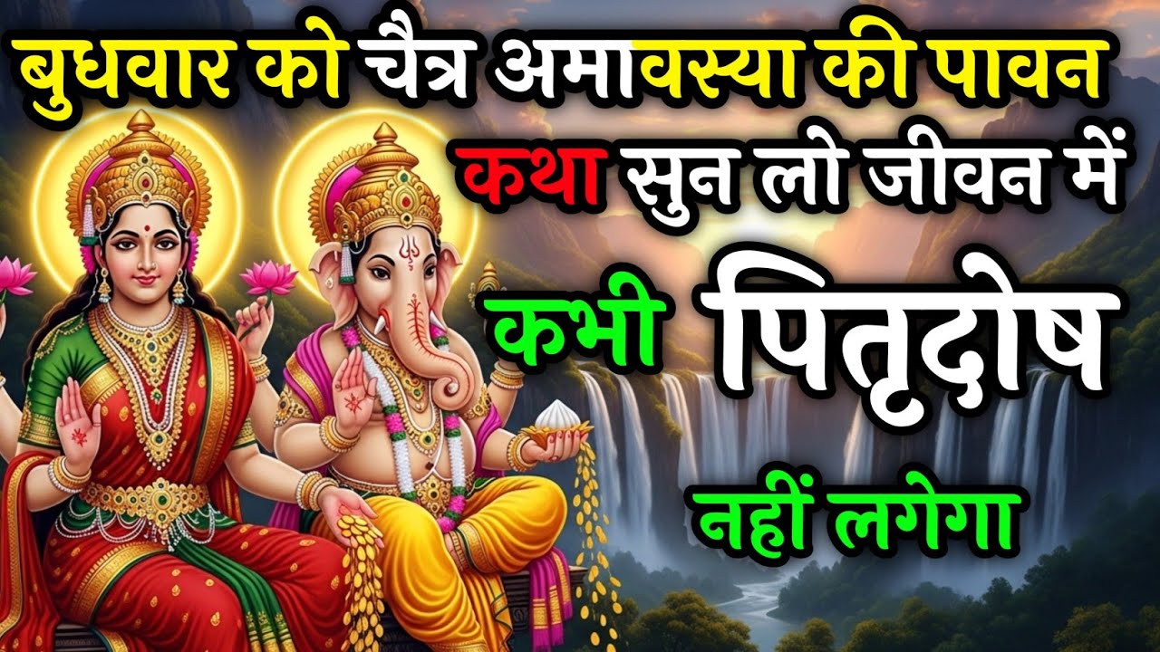 बुधवार के दिन ये कथा सुन लो, चैत्र अमावस्या की महिमा से दूर होंगे दुख और बाधाएं | Budhwar Vrat Katha