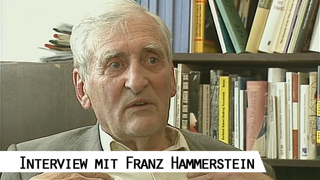 Franz Hammerstein - Sein Vater wollte Hitler verhaften und erschießen lassen (Interview, 1994)