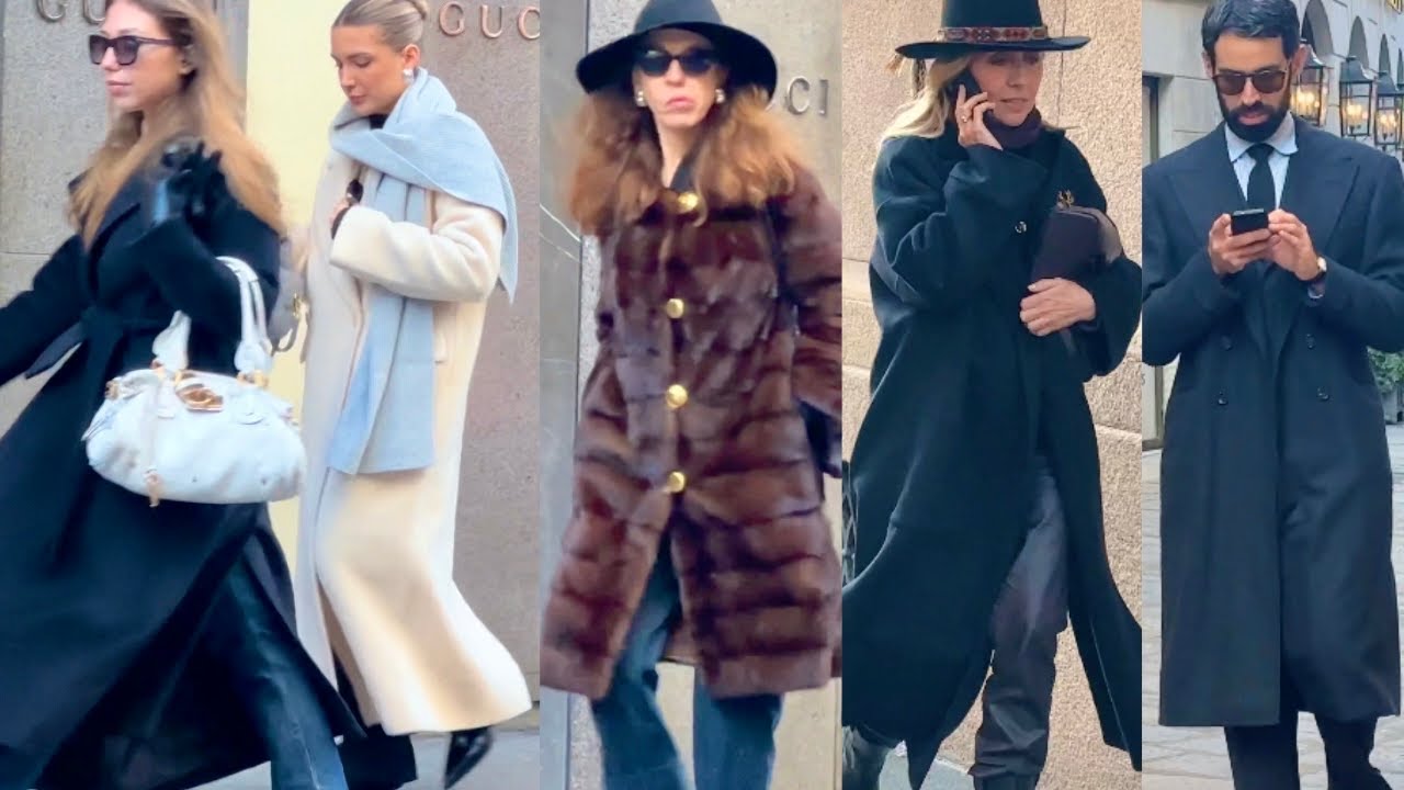 JANUARY 2026 STREET STYLE ❄️VINTAGE FASHION🇮🇹 GLAMOROUS WINTER CLOTHES & MILAN SHOPPING 🛍️ 