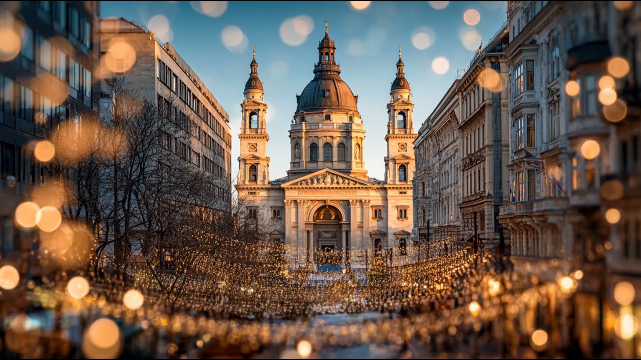Christmas Budapest Feels Like a Fairytale | Walking tour in Budapest 2025