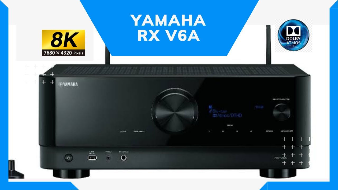 Receiver Yamaha RX V6a, o melhor intermediário???