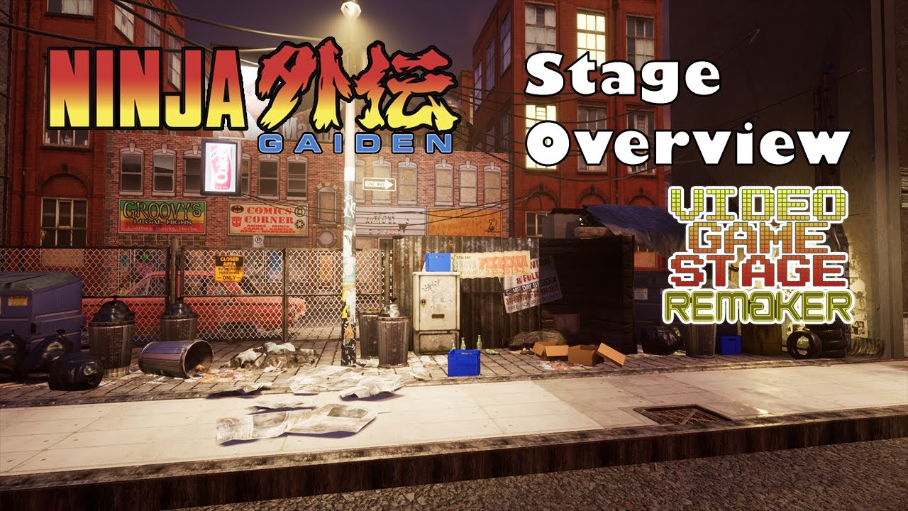 Ninja Gaiden Stage Remake - Stage Overview