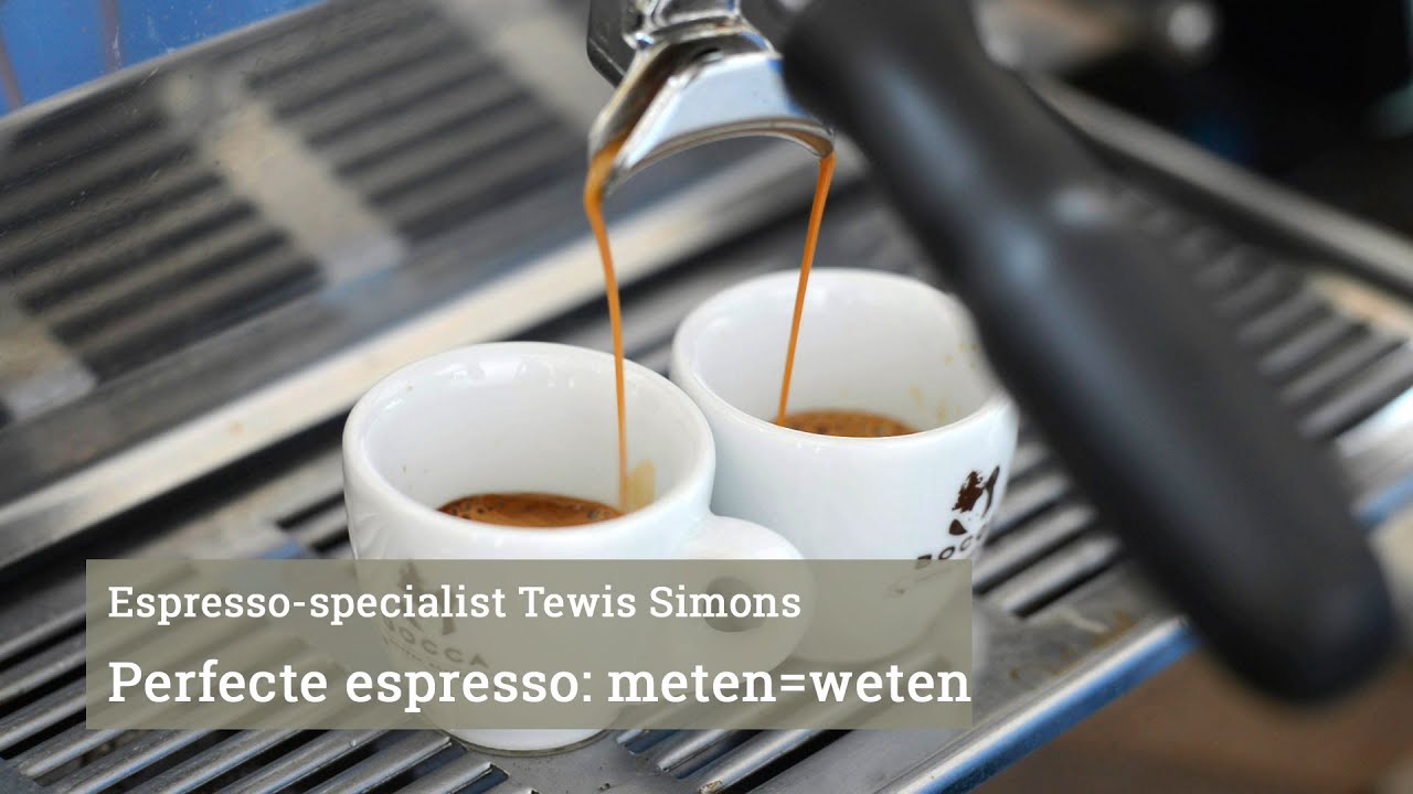 De Perfecte Espresso: meten is weten