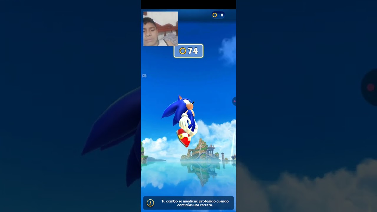 Yo jugando sega pero perdi dos beses 