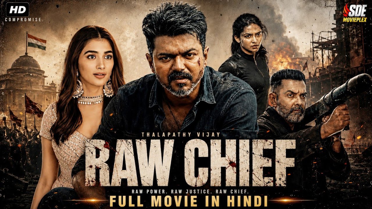 Thalapathy Vijay&rsquo;s RAW Chief (रॉ चीफ) - South indian Action Hindi Dubbed Movie | Pooja Hegde