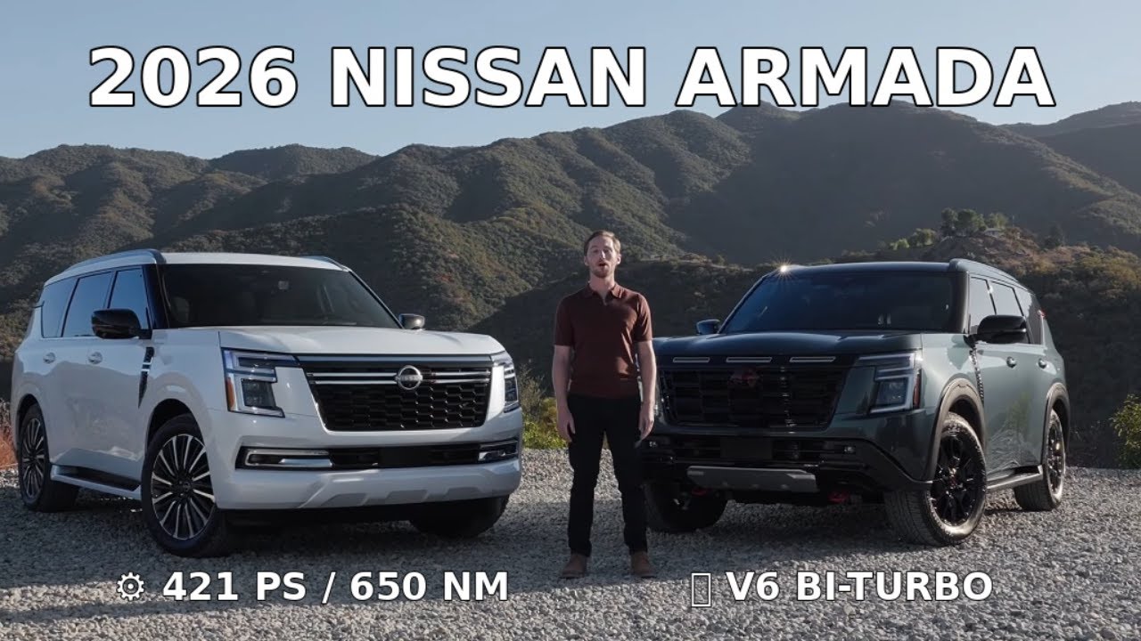 Neuer 2026 Nissan Armada (Patrol) im Check – Alle Details in 10 Min.