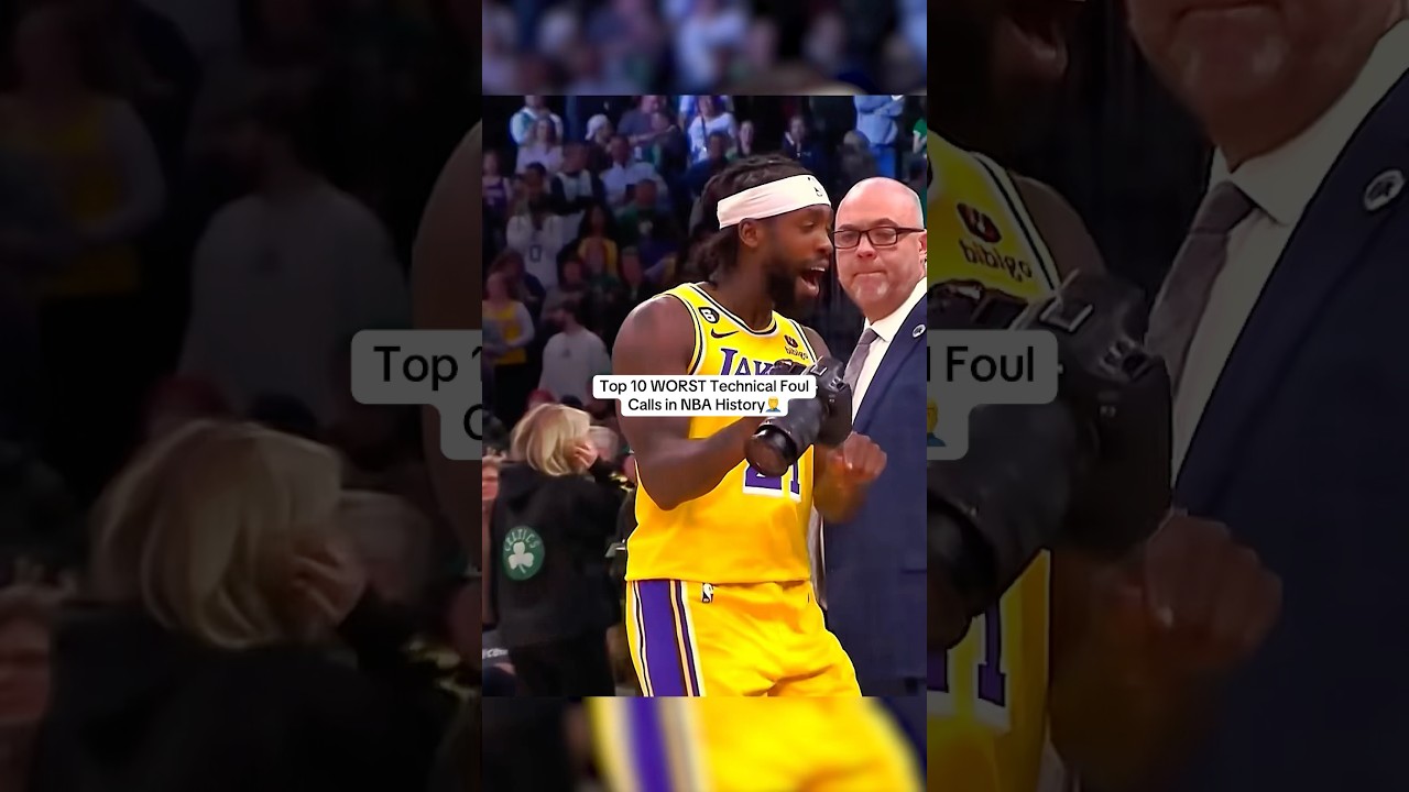 Top 10 WORST Technical Foul Calls in NBA History!🤦&zwj;♂️