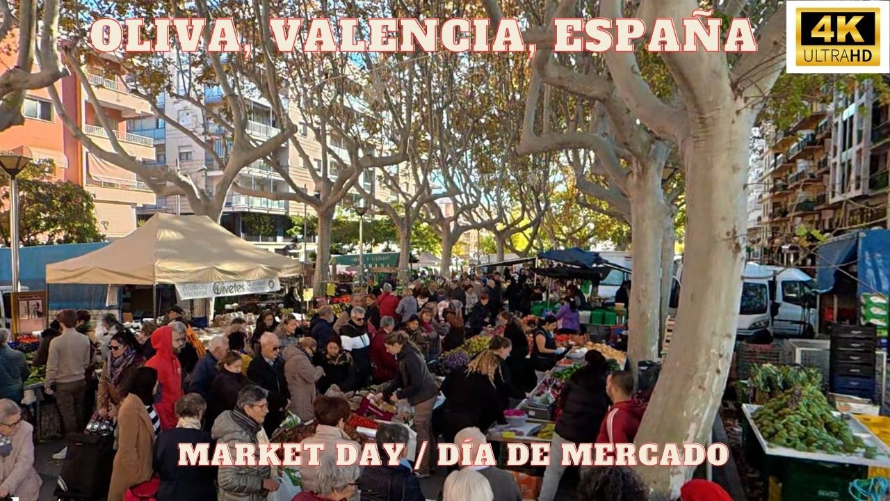Oliva, España : Exploring Olivas Friday Market | Local Produce, Food, Clothes and Spanish Vibes
