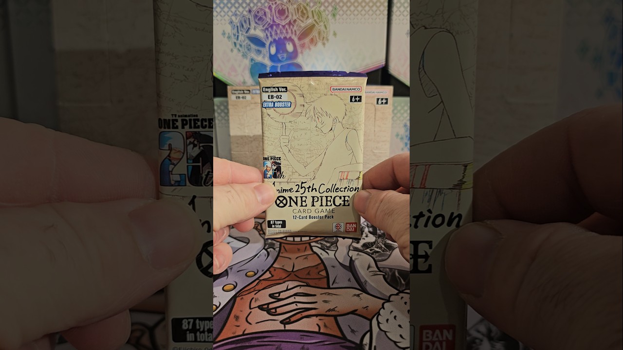 EB02 Booster Pack Opening The Helmsmen of the Sunny! #onepiece #onepiececardgame #shorts