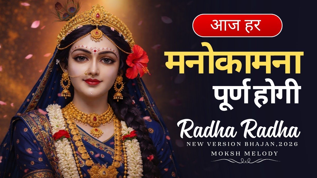 🌼 Soulful Radha Krishna Morning Bhajans 2026 | Divine Nonstop Krishna Bhakti Songs| Play devotional