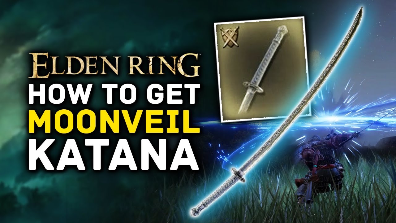 Elden Ring | Как получить MOONVEIL KATANA Руководство по местоположению — Отличное оружие для лов...