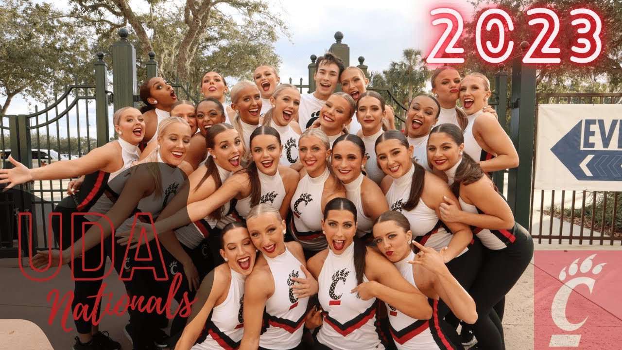 2023 University of Cincinnati Dance Team UDA College Nationals Vlog