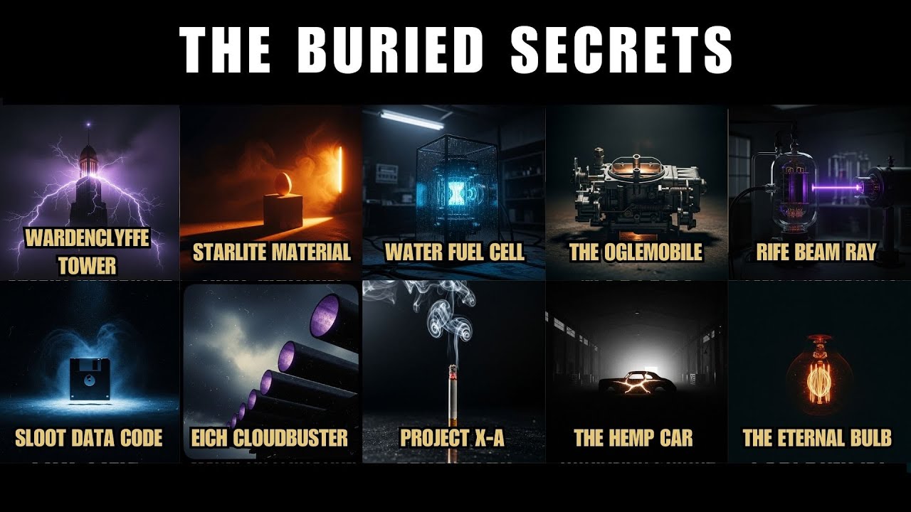 10 SHOCKING Inventions That Were Erased From History